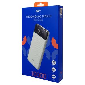 SILICON POWER Power bank GP28, 10000mAh, 2x output, 2.1A, λευκό | eLabstore.gr SILICON POWER Power bank GP28, 10000mAh, 2x output, 2.1A, λευκό | Αξεσουάρ κινητών | elabstore.gr