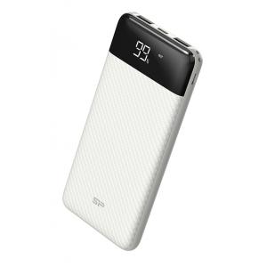 SILICON POWER Power bank GP28, 10000mAh, 2x output, 2.1A, λευκό | Αξεσουάρ κινητών | elabstore.gr
