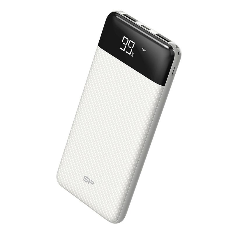 SILICON POWER Power bank GP28, 10000mAh, 2x output, 2.1A, λευκό | eLabstore.gr SILICON POWER Power bank GP28, 10000mAh, 2x output, 2.1A, λευκό | Αξεσουάρ κινητών | elabstore.gr