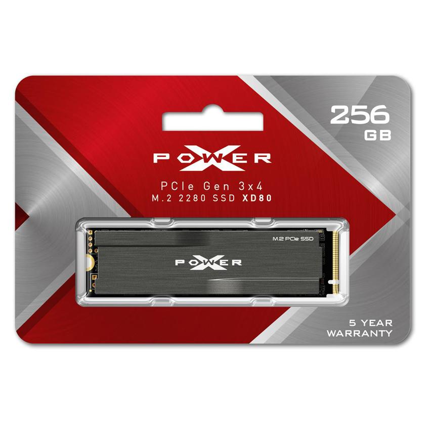 SILICON POWER SSD PCIe Gen3x4 M.2 2280 XD80, 256GB, 3.400-3.000MB/s | eLabstore.gr SILICON POWER SSD PCIe Gen3x4 M.2 2280 XD80, 256GB, 3.400-3.000MB/s | PC & Αναβάθμιση | elabstore.gr