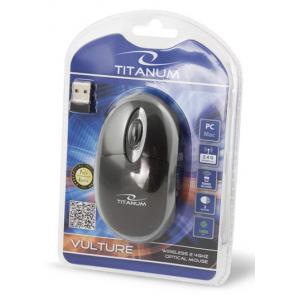 TITANUM ασύρματο ποντίκι Vulture TM116E, οπτικό, 1000DPI, μαύρο-γκρι | eLabstore.gr TITANUM ασύρματο ποντίκι Vulture TM116E, οπτικό, 1000DPI, μαύρο-γκρι | Συνοδευτικά PC | elabstore.gr