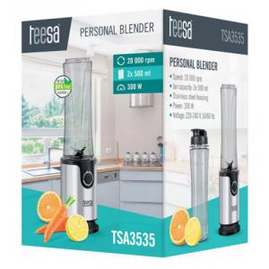 TEESA μπλέντερ TSA3535, με 2 κύπελλα, 300w | Οικιακές & Προσωπικές Συσκευές | elabstore.gr