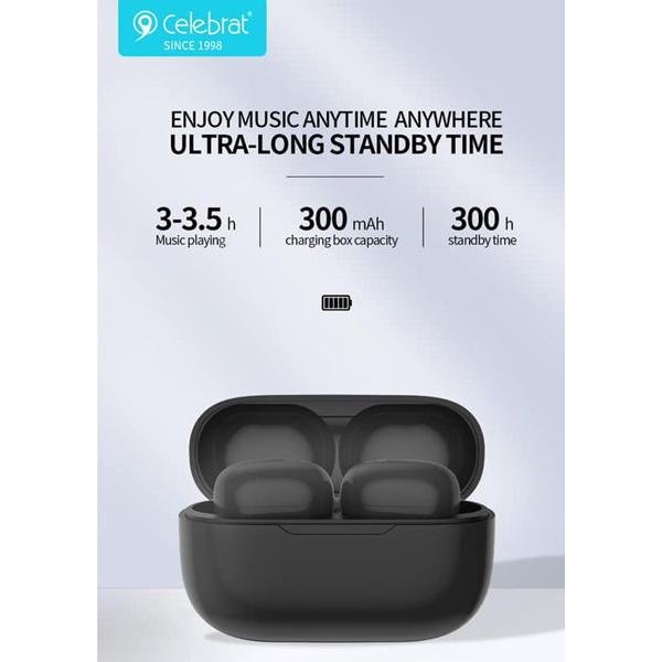 CELEBRAT earphones με θήκη φόρτισης W7, True Wireless, μαύρα | eLabstore.gr CELEBRAT earphones με θήκη φόρτισης W7, True Wireless, μαύρα | Αξεσουάρ κινητών | elabstore.gr