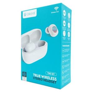 CELEBRAT earphones με θήκη φόρτισης W7, True Wireless, λευκά | eLabstore.gr CELEBRAT earphones με θήκη φόρτισης W7, True Wireless, λευκά | Αξεσουάρ κινητών | elabstore.gr