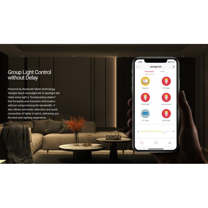 YEELIGHT Smart φωτιστικό οροφής M2 YLTS02YL, 5W, 2700-6500K, λευκό | eLabstore.gr YEELIGHT Smart φωτιστικό οροφής M2 YLTS02YL, 5W, 2700-6500K, λευκό | Φωτισμός | elabstore.gr