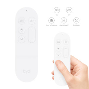 YEELIGHT Bluetooth ασύρματο χειριστήριο YLYK01YL, 5 πλήκτρα, λευκό | Φωτισμός | elabstore.gr
