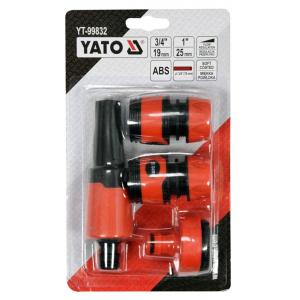 YATO σετ εκτοξευτής νερού YT-99832, με ρακόρ, 2 ταχυσυνδέσμους, 4 τμχ | Οικιακές & Προσωπικές Συσκευές | elabstore.gr