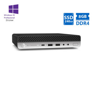 HP 800G3 DM i5-6500T/8GB DDR4/240GB SSD/No ODD/10P Grade A Refurbished PC | Refurbished | elabstore.gr