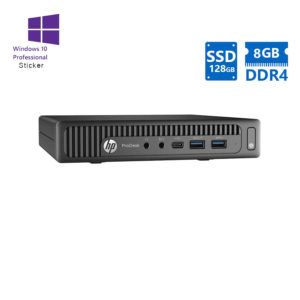 HP 600G2 Tiny i3-6300T/8GB DDR4/128GB SSD/No ODD/10P Grade A Refurbished PC | Refurbished | elabstore.gr