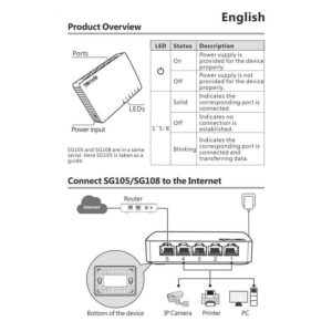 Tenda SG108 Desktop Switch 8-port 10/100/1000M | Δικτυακά & Smart Home | elabstore.gr
