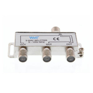 Διακλαδωτής 1 Προς 3 CATV 3 (1.000hz) SPLT-FC/3-WL | Συστήματα Λήψης | elabstore.gr
