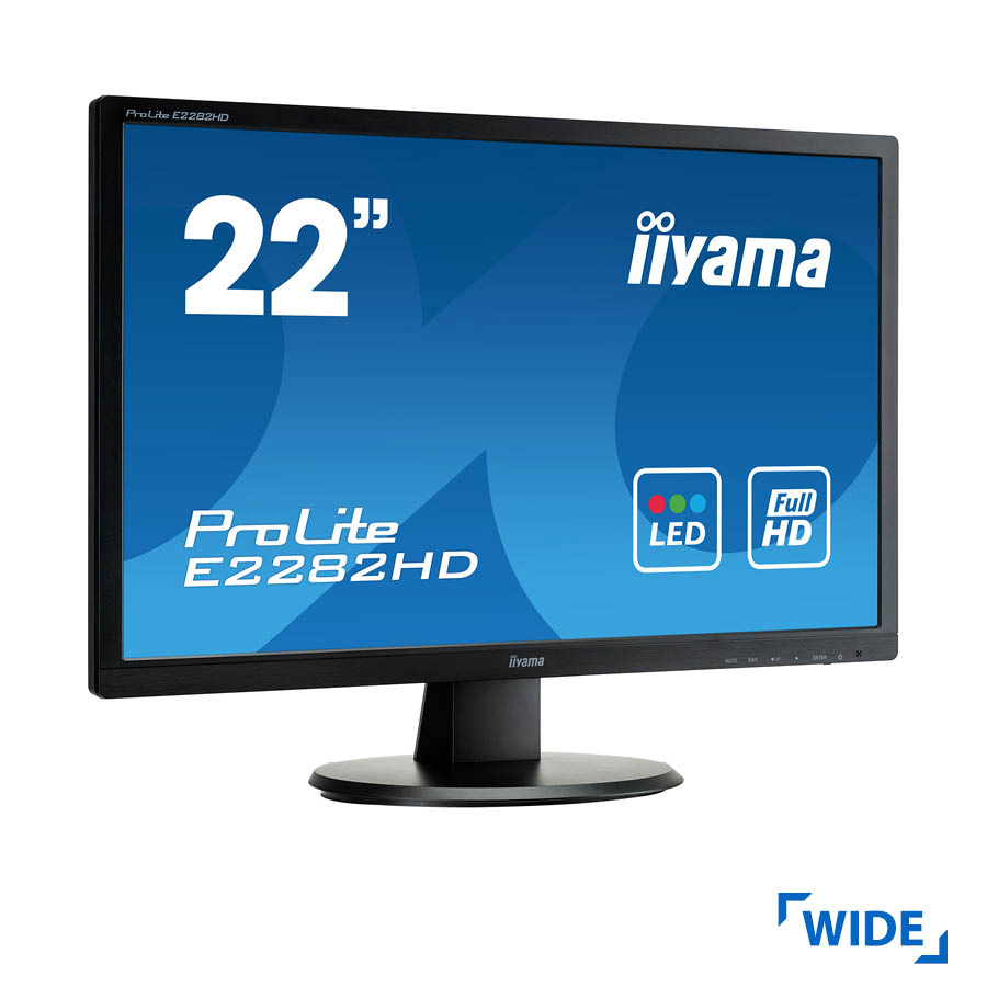 Used Monitor PL2282HD TFT/iiyama/22/1600x900/Wide/Black/VGA & DVI-D | eLabstore.gr Used Monitor PL2282HD TFT/iiyama/22/1600x900/Wide/Black/VGA & DVI-D | Refurbished | elabstore.gr