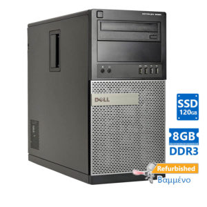 Dell 9020 Tower i7-4790/8GB DDR3/120GB SSD/DVD/7P Grade A+ Refurbished PC | Refurbished | elabstore.gr