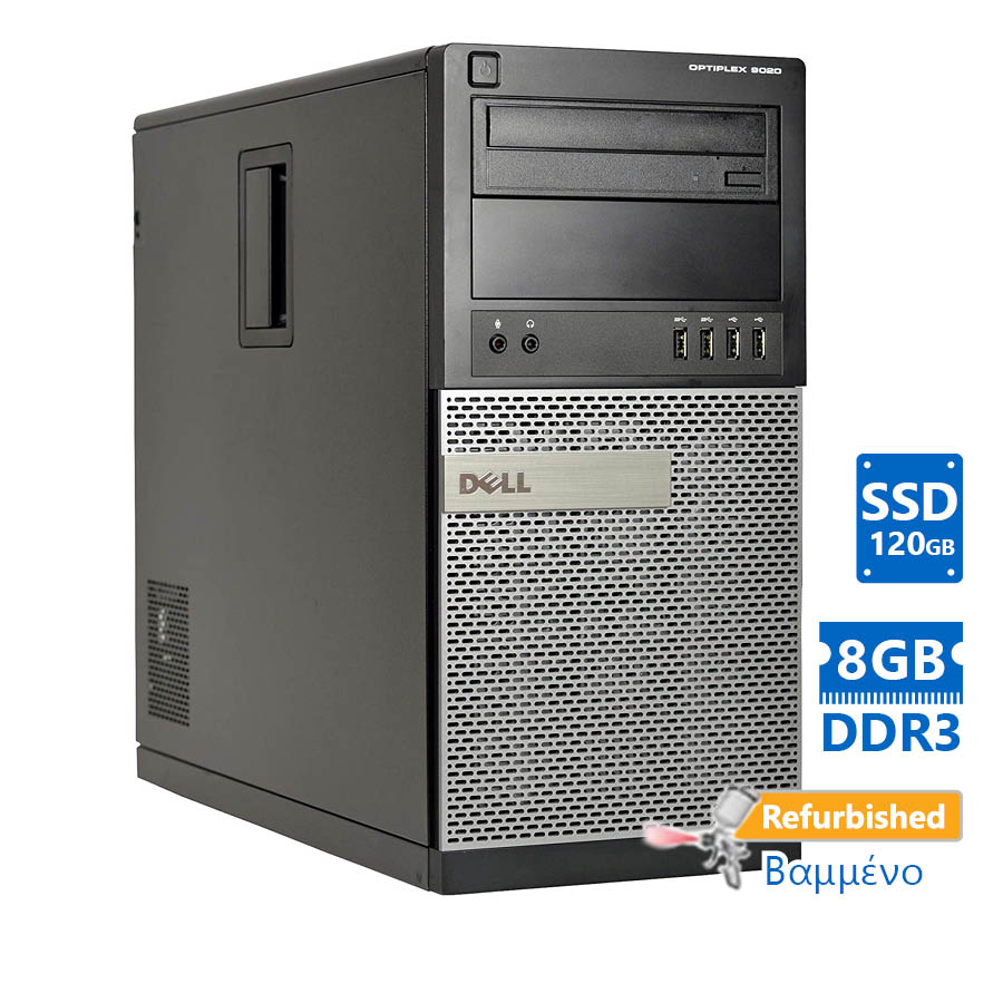 Dell 9020 Tower i7-4790/ 8GB DDR3/ 120GB SSD/ DVD/ 7P Grade A+ Refurbished PC | eLabstore.gr Dell 9020 Tower i7-4790/8GB DDR3/120GB SSD/DVD/7P Grade A+ Refurbished PC | Refurbished | elabstore.gr