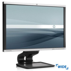 Used Monitor (A-) LA2405wg TFT/HP/24"/1920x1200/Wide/Silver/Black/DP & D-SUB & DVI-D & USB HUB | Refurbished | elabstore.gr