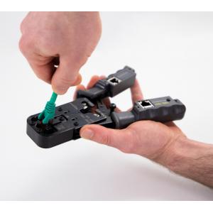 DELOCK εργαλείο πτύχωσης με απογυμνωτή & tester 90511, 8P/6P/6P DEC/4P | Εργαλεία | elabstore.gr