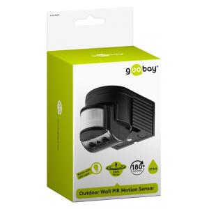 GOOBAY ανιχνευτής κίνησης PIR 96001, IP44, 180°, 12m | eLabstore.gr GOOBAY ανιχνευτής κίνησης PIR 96001, IP44, 180°, 12m | Συναγερμοί | elabstore.gr
