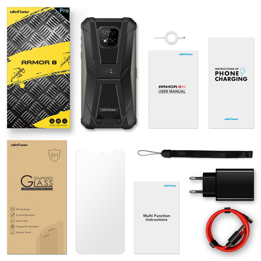 ULEFONE Smartphone Armor 8 Pro, IP68/IP69K, 6.1" 6/128GB, 5580mAh, μαύρο | eLabstore.gr ULEFONE Smartphone Armor 8 Pro, IP68/IP69K, 6.1" 6/128GB, 5580mAh, μαύρο | Mobile Συσκευές | elabstore.gr
