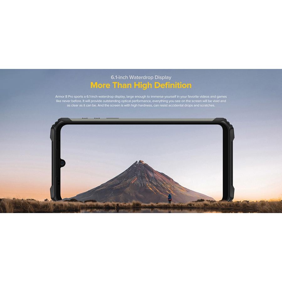 ULEFONE Smartphone Armor 8 Pro, IP68/IP69K, 6.1" 6/128GB, 5580mAh, μαύρο | eLabstore.gr ULEFONE Smartphone Armor 8 Pro, IP68/IP69K, 6.1" 6/128GB, 5580mAh, μαύρο | Mobile Συσκευές | elabstore.gr