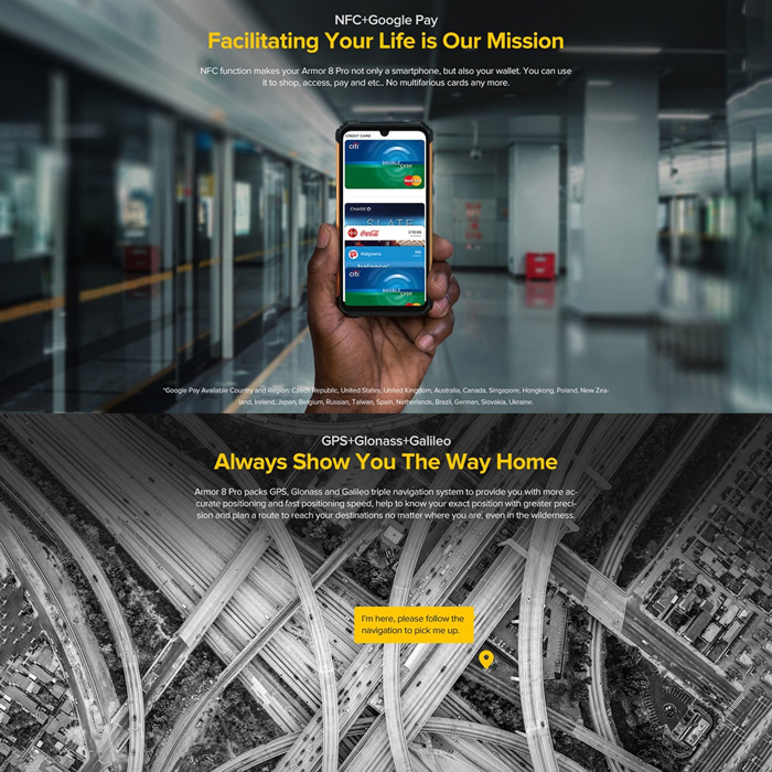 ULEFONE Smartphone Armor 8 Pro, IP68/IP69K, 6.1" 6/128GB, 5580mAh, μαύρο | eLabstore.gr ULEFONE Smartphone Armor 8 Pro, IP68/IP69K, 6.1" 6/128GB, 5580mAh, μαύρο - Image 6