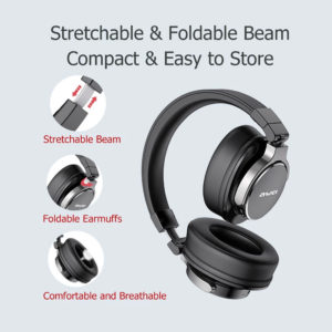 AWEI headphones A710BL, wireless & wired, BT 5.0, μαύρα | eLabstore.gr AWEI headphones A710BL, wireless & wired, BT 5.0, μαύρα | Αξεσουάρ κινητών | elabstore.gr