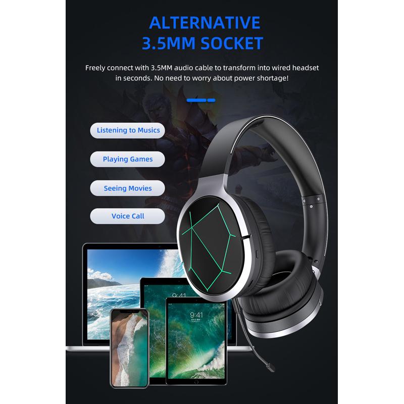AWEI headphones με μικρόφωνο A799BL, wireless & wired, BT 5.0, μαύρα | eLabstore.gr AWEI headphones με μικρόφωνο A799BL, wireless & wired, BT 5.0, μαύρα | Αξεσουάρ κινητών | elabstore.gr