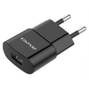 AWEI φορτιστής τοίχου με καλώδιο C-831, USB, 2.1A, μαύρος | Αξεσουάρ κινητών | elabstore.gr