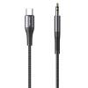 AWEI καλώδιο USB Type-C σε 3.5mm CL-116T, AUX, 1m, μαύρο | eLabstore.gr AWEI καλώδιο USB Type-C σε 3.5mm CL-116T, AUX, 1m, μαύρο | Αξεσουάρ κινητών | elabstore.gr