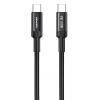 AWEI καλώδιο USB Type-C CL-117T, PD 100W, 5A, 1m, μαύρο | Αξεσουάρ κινητών | elabstore.gr