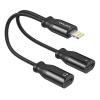 AWEI αντάπτορας Lightning σε 2x Lightning CL-72, 2A, μαύρος | eLabstore.gr AWEI αντάπτορας Lightning σε 2x Lightning CL-72, 2A, μαύρος | Αξεσουάρ κινητών | elabstore.gr