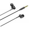 AWEI earphones με μικρόφωνο PC-1, 3.5mm, 1.2m, μαύρα | Αξεσουάρ κινητών | elabstore.gr
