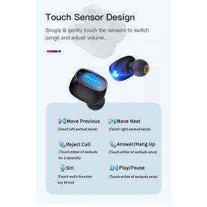 AWEI earphones με θήκη φόρτισης T13, True Wireless, μαύρα | Αξεσουάρ κινητών | elabstore.gr