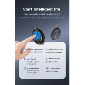 AWEI earphones με θήκη φόρτισης T20, True Wireless, μαύρα | Αξεσουάρ κινητών | elabstore.gr