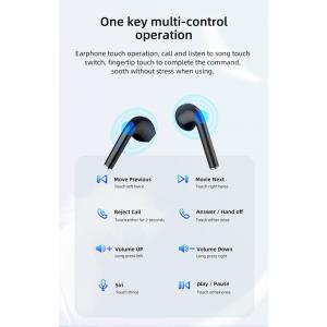 AWEI earphones με θήκη φόρτισης T28, True Wireless, μαύρα | Αξεσουάρ κινητών | elabstore.gr