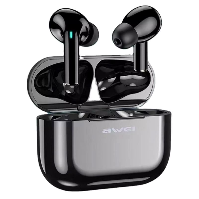 AWEI earphones με θήκη φόρτισης T29, True Wireless, μαύρα | eLabstore.gr AWEI earphones με θήκη φόρτισης T29, True Wireless, μαύρα | Αξεσουάρ κινητών | elabstore.gr