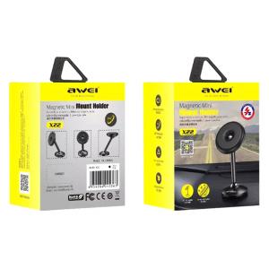 AWEI βάση smartphone για αυτοκίνητο X22, μαγνητική, μαύρη | eLabstore.gr AWEI βάση smartphone για αυτοκίνητο X22, μαγνητική, μαύρη | Αξεσουάρ κινητών | elabstore.gr