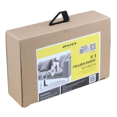 AWEI βάση για smartphone X3, με εύκαμπτο βραχίονα, μαύρη | eLabstore.gr AWEI βάση για smartphone X3, με εύκαμπτο βραχίονα, μαύρη | Αξεσουάρ κινητών | elabstore.gr