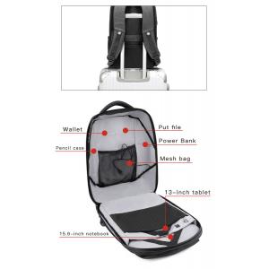 ARCTIC HUNTER τσάντα πλάτης B00193-BL με θήκη laptop 15.6, γκρι | Οικιακές & Προσωπικές Συσκευές | elabstore.gr