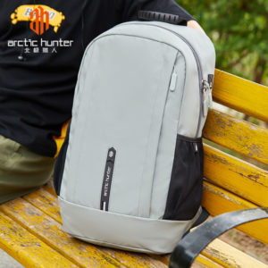 ARCTIC HUNTER τσάντα πλάτης B00386-GY με θήκη laptop 15.6, γκρι | Οικιακές & Προσωπικές Συσκευές | elabstore.gr