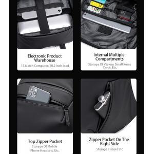ARCTIC HUNTER τσάντα πλάτης B00423-BK με θήκη laptop 15.6, μαύρη | Οικιακές & Προσωπικές Συσκευές | elabstore.gr