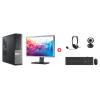 Bundle DELL PC 3010 DT με οθόνη, κάμερα, ακουστικά, σετ πληκτρολόγιο | Refurbished PC & Parts | elabstore.gr