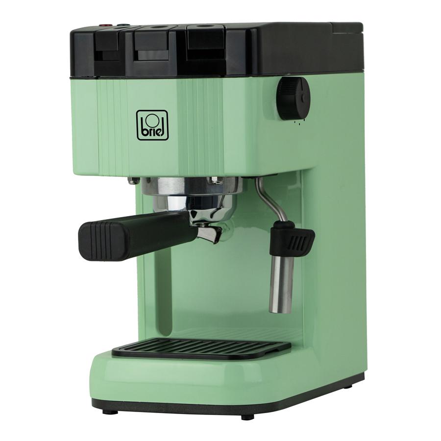 BRIEL μηχανή espresso B15, 20 bar, πράσινη, 10 χρόνια εγγύηση | Οικιακές & Προσωπικές Συσκευές | elabstore.gr
