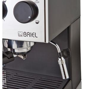 BRIEL μηχανή espresso ES62A, 19 bar, μαύρη, 10 χρόνια εγγύηση | Οικιακές & Προσωπικές Συσκευές | elabstore.gr