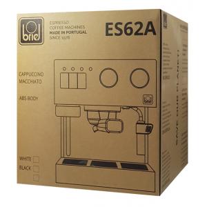 BRIEL μηχανή espresso ES62A, 19 bar, μαύρη, 10 χρόνια εγγύηση | Οικιακές & Προσωπικές Συσκευές | elabstore.gr
