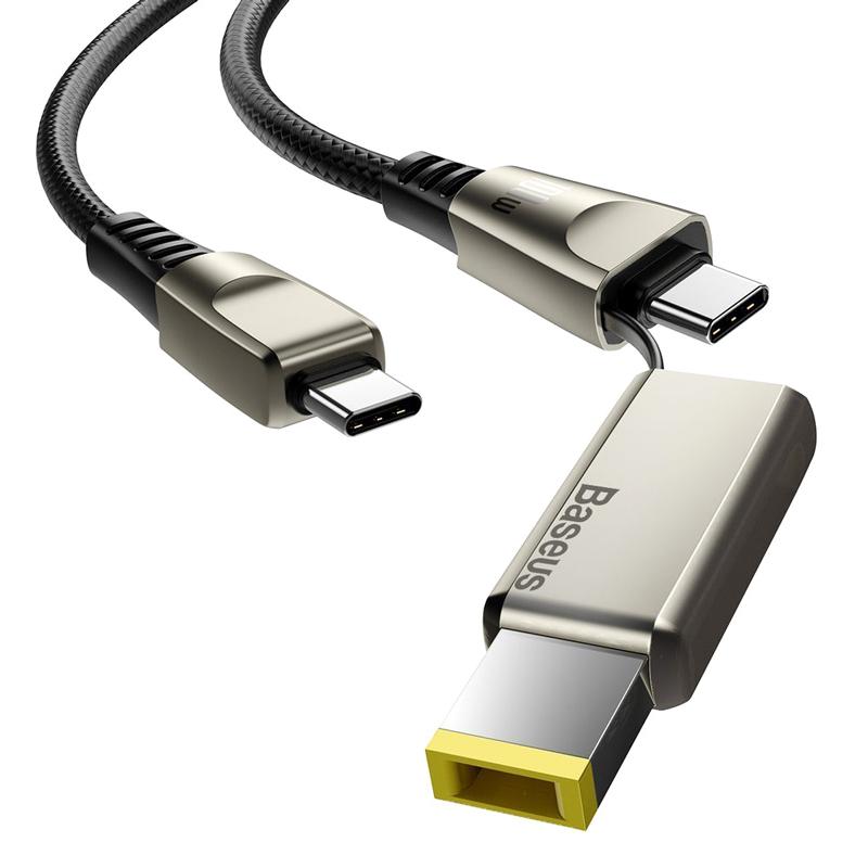 BASEUS καλώδιο Type-C σε Type-C & DC CA1T2-B01, 100W, 5A, 2m, μαύρο | eLabstore.gr BASEUS καλώδιο Type-C σε Type-C & DC CA1T2-B01, 100W, 5A, 2m, μαύρο | Αξεσουάρ κινητών | elabstore.gr