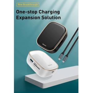 BASEUS USB Type-C hub CAHUB-AU02, 2x USB, HDMI, SD/TF, RJ45, λευκό | eLabstore.gr BASEUS USB Type-C hub CAHUB-AU02, 2x USB, HDMI, SD/TF, RJ45, λευκό | Συνοδευτικά PC | elabstore.gr