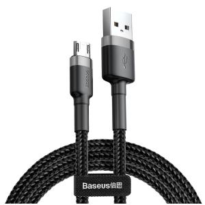 BASEUS καλώδιο USB σε Micro CAMKLF-CG1, 1.5A, 2m, μαύρο | Αξεσουάρ κινητών | elabstore.gr