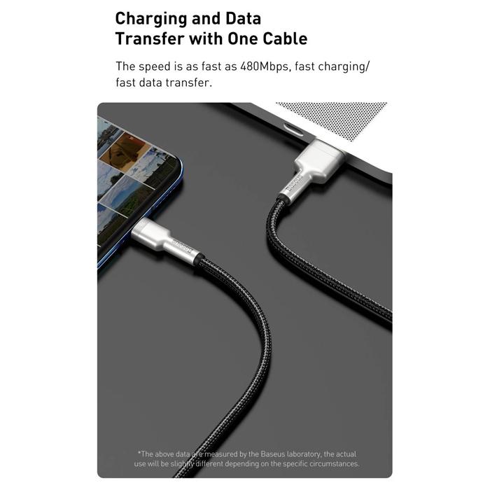 BASEUS καλώδιο USB σε USB Type-C CATJK-B01, 40W, 2m, μαύρο | eLabstore.gr BASEUS καλώδιο USB σε USB Type-C CATJK-B01, 40W, 2m, μαύρο | Αξεσουάρ κινητών | elabstore.gr