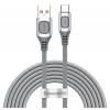 BASEUS καλώδιο USB σε USB Type-C CATSS-B0S, 5A, 2m, γκρι | Αξεσουάρ κινητών | elabstore.gr