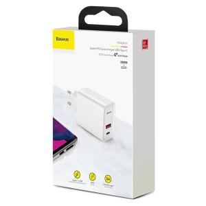 BASEUS φορτιστής τοίχου CCFS-C02, USB & USB Type-C, 30W, λευκός | eLabstore.gr BASEUS φορτιστής τοίχου CCFS-C02, USB & USB Type-C, 30W, λευκός | Αξεσουάρ κινητών | elabstore.gr